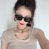 【GUCCI】2025 Spring New Arrival Trendy Fashion Square Sunglasses High Quality Comfortable Wear Influencer Style Shades Model: G0232