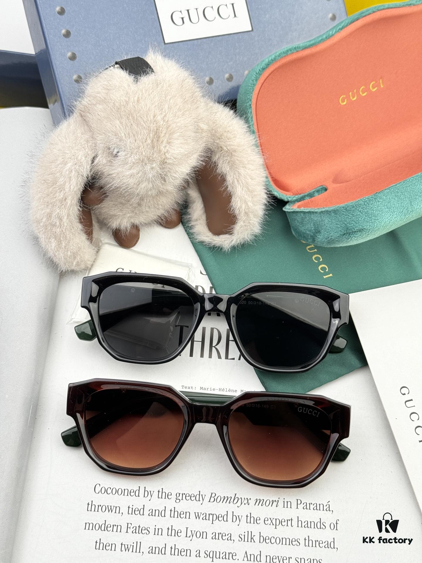 【GUCCI】2025 Spring New Arrival Trendy Fashion Square Sunglasses High Quality Comfortable Wear Influencer Style Shades Model: G0232