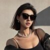 GUCCI - Polarized Sunglasses 2025 Spring New Arrival Trendy Bestseller Fashion Round Frame Polarized Sunglasses High Quality Comfortable Wear Influencer Style Women's HD Polarized Sunglasses 🕶️ High-Quality TR Frame Model: G3909 Eyeglasses Sunglasses