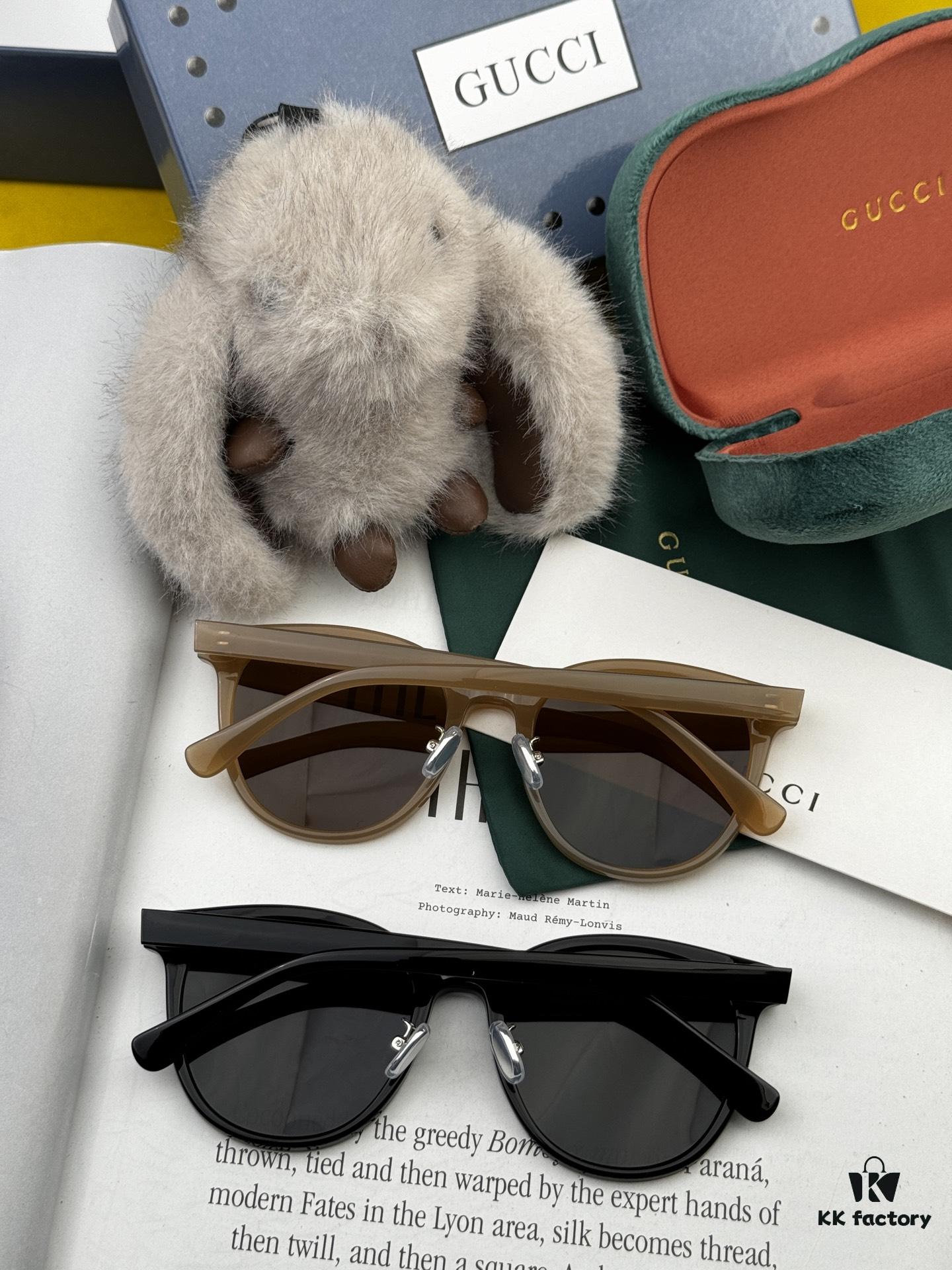 GUCCI - Polarized Sunglasses 2025 Spring New Arrival Trendy Bestseller Fashion Round Frame Polarized Sunglasses High Quality Comfortable Wear Influencer Style Women's HD Polarized Sunglasses 🕶️ High-Quality TR Frame Model: G3909 Eyeglasses Sunglasses