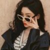 GUCCI - Polarized Sunglasses 2025 Spring New Arrival Trendy Fashion Small Frame Polarized Sunglasses High-Quality Comfortable Wear Influencer Style Sunglasses for Women HD Polarized Lens