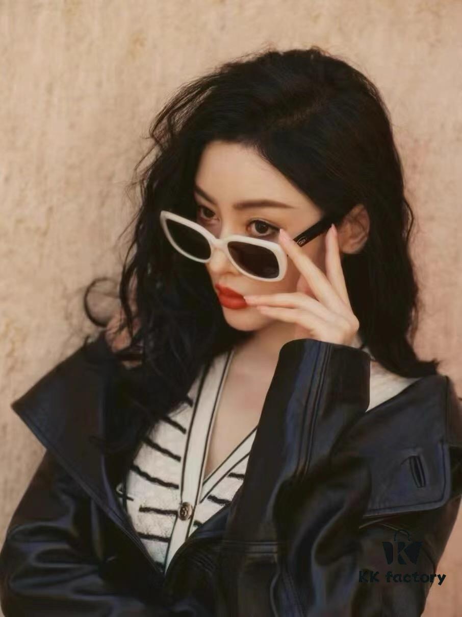 GUCCI - Polarized Sunglasses 2025 Spring New Arrival Trendy Fashion Small Frame Polarized Sunglasses High-Quality Comfortable Wear Influencer Style Sunglasses for Women HD Polarized Lens