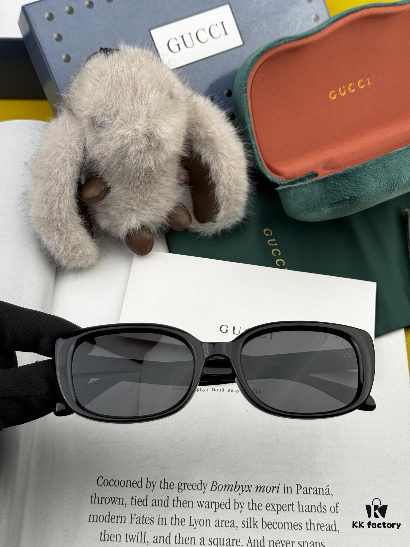 GUCCI - Polarized Sunglasses 2025 Spring New Arrival Trendy Fashion Small Frame Polarized Sunglasses High-Quality Comfortable Wear Influencer Style Sunglasses for Women HD Polarized Lens