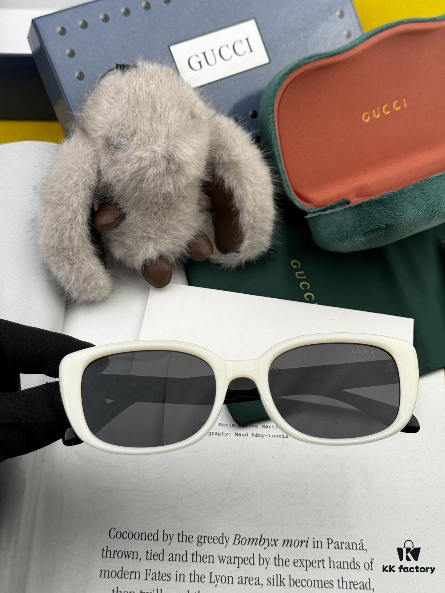 GUCCI - Polarized Sunglasses 2025 Spring New Arrival Trendy Fashion Small Frame Polarized Sunglasses High-Quality Comfortable Wear Influencer Style Sunglasses for Women HD Polarized Lens