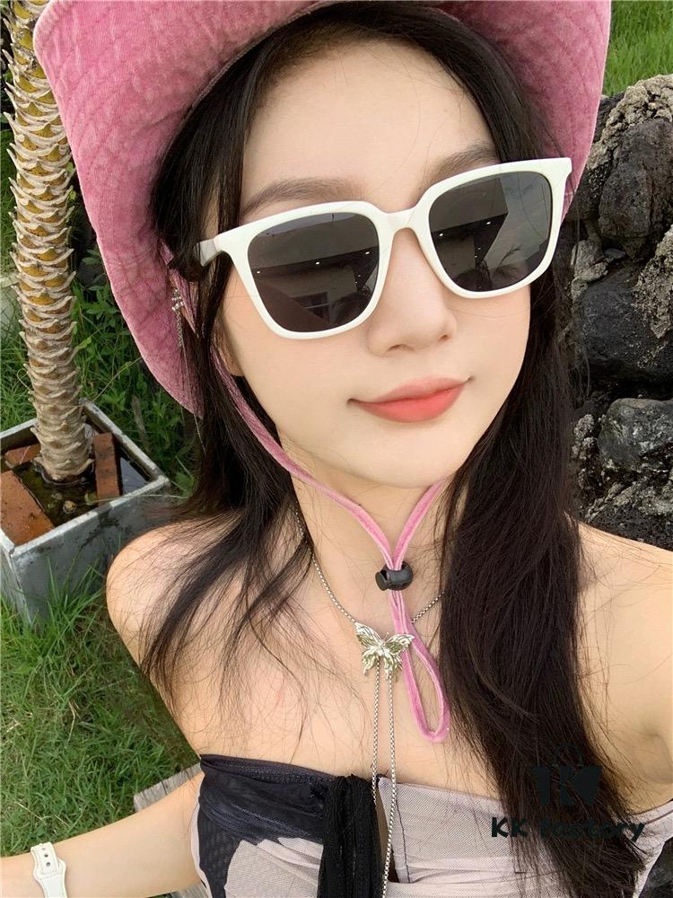 GUCCI - Polarized Sunglasses 2025 Spring New Arrival Trendy High-Quality Round Frame Polarized Sunglasses Comfortable Wear Fashion Influencer Style Women's HD Polarized Sunglasses 🕶️ High-Quality TR Frame Model: G963