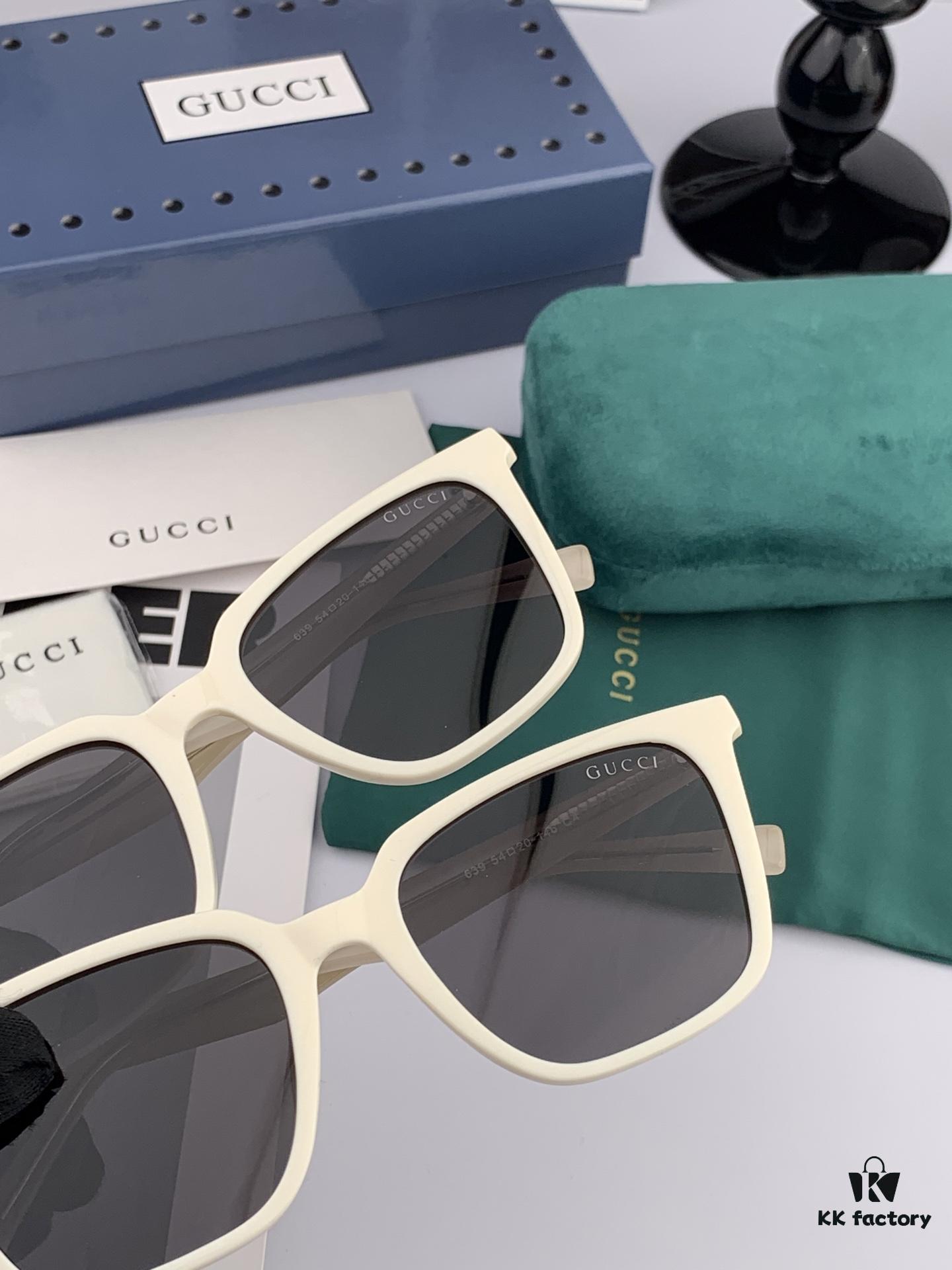 GUCCI - Polarized Sunglasses 2025 Spring New Arrival Trendy High-Quality Round Frame Polarized Sunglasses Comfortable Wear Fashion Influencer Style Women's HD Polarized Sunglasses 🕶️ High-Quality TR Frame Model: G963