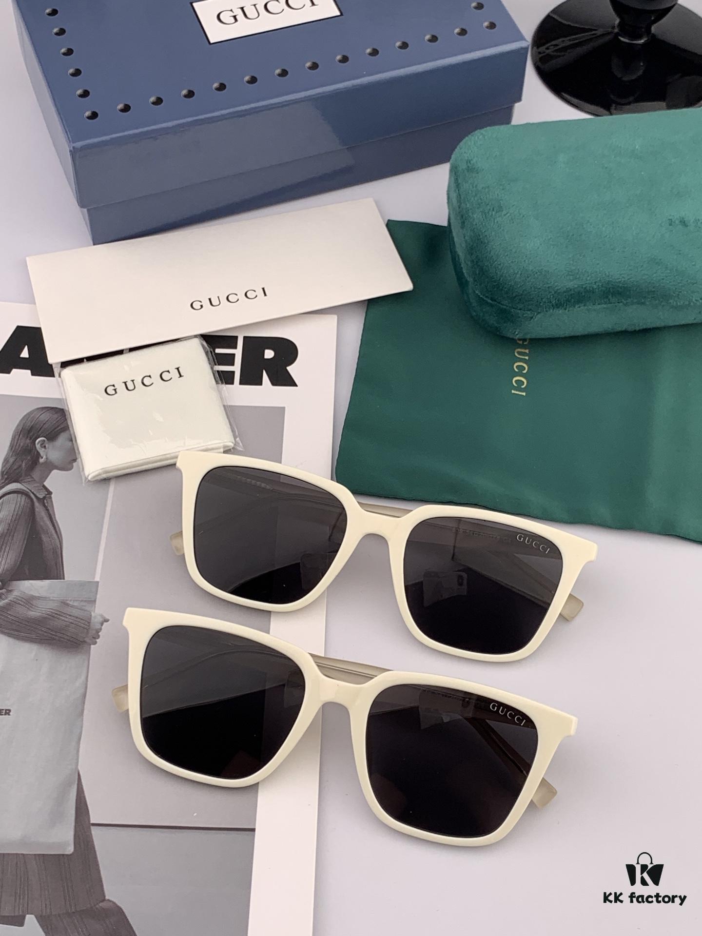 GUCCI - Polarized Sunglasses 2025 Spring New Arrival Trendy High-Quality Round Frame Polarized Sunglasses Comfortable Wear Fashion Influencer Style Women's HD Polarized Sunglasses 🕶️ High-Quality TR Frame Model: G963