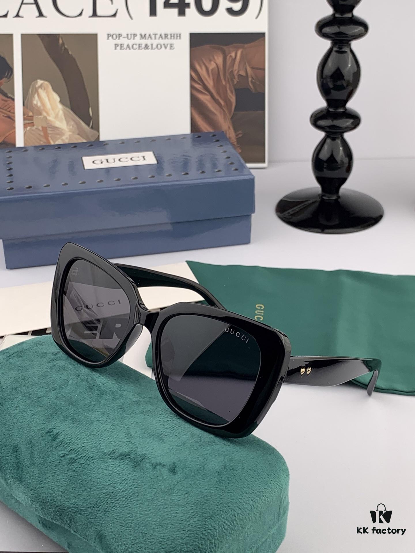 GUCCI GG Round Frame Sunglasses G1386 Perfect Quality Unique Design Fashionable Unisex Stylish for All Face Shapes