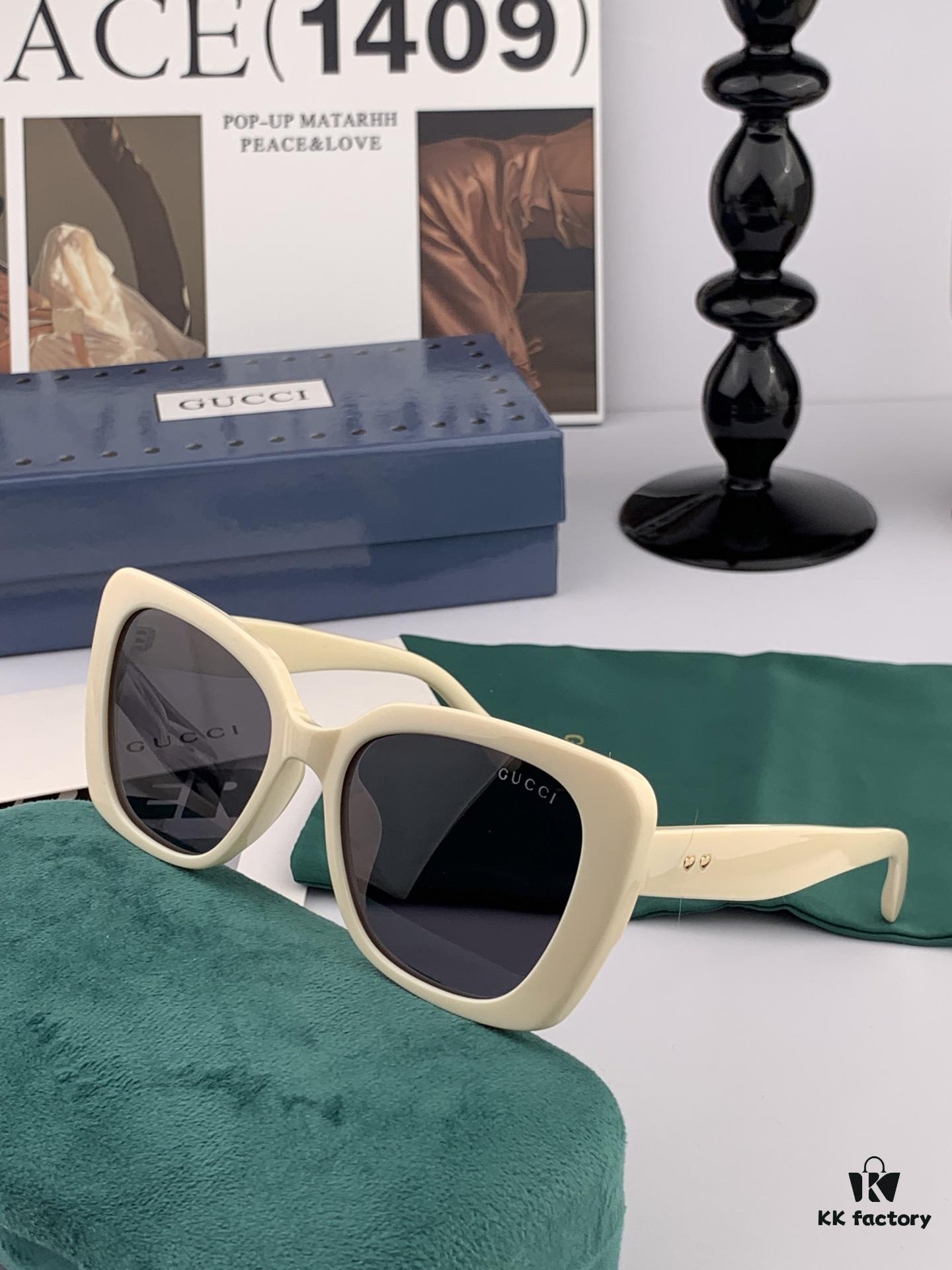 GUCCI GG Round Frame Sunglasses G1386 Perfect Quality Unique Design Fashionable Unisex Stylish for All Face Shapes
