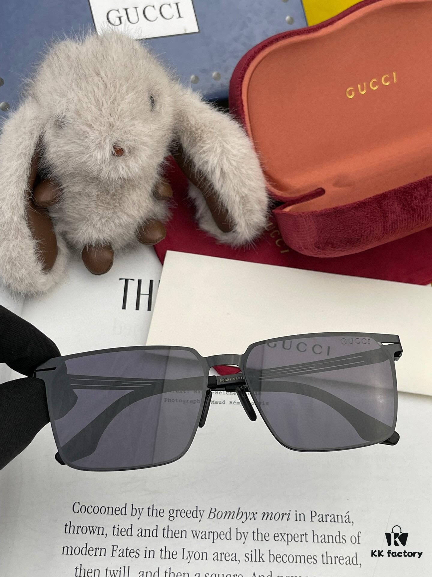 GUCCI 2025 New Unisex Polygonal Sunglasses Model 1862