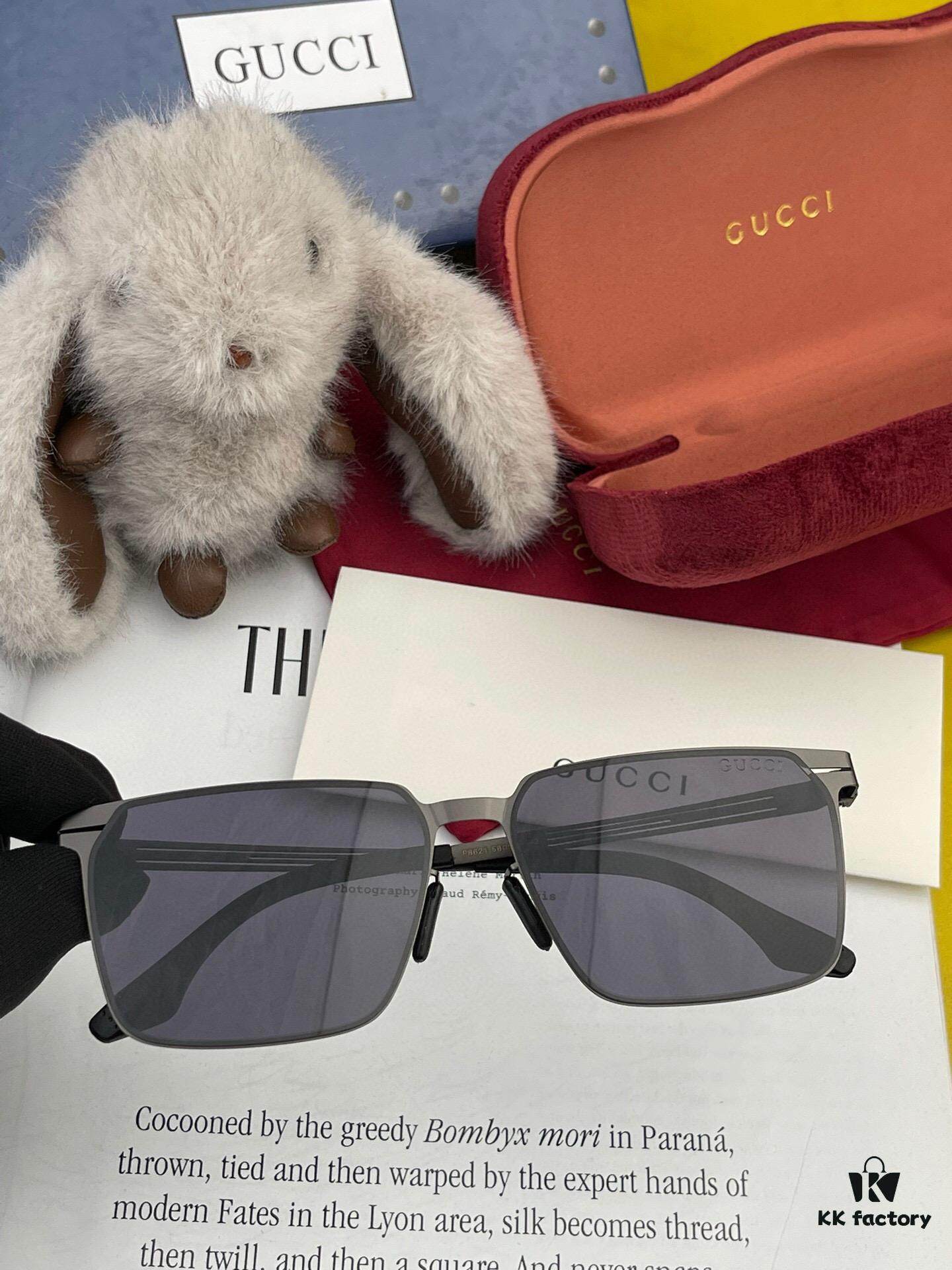 GUCCI 2025 New Unisex Polygonal Sunglasses Model 1862