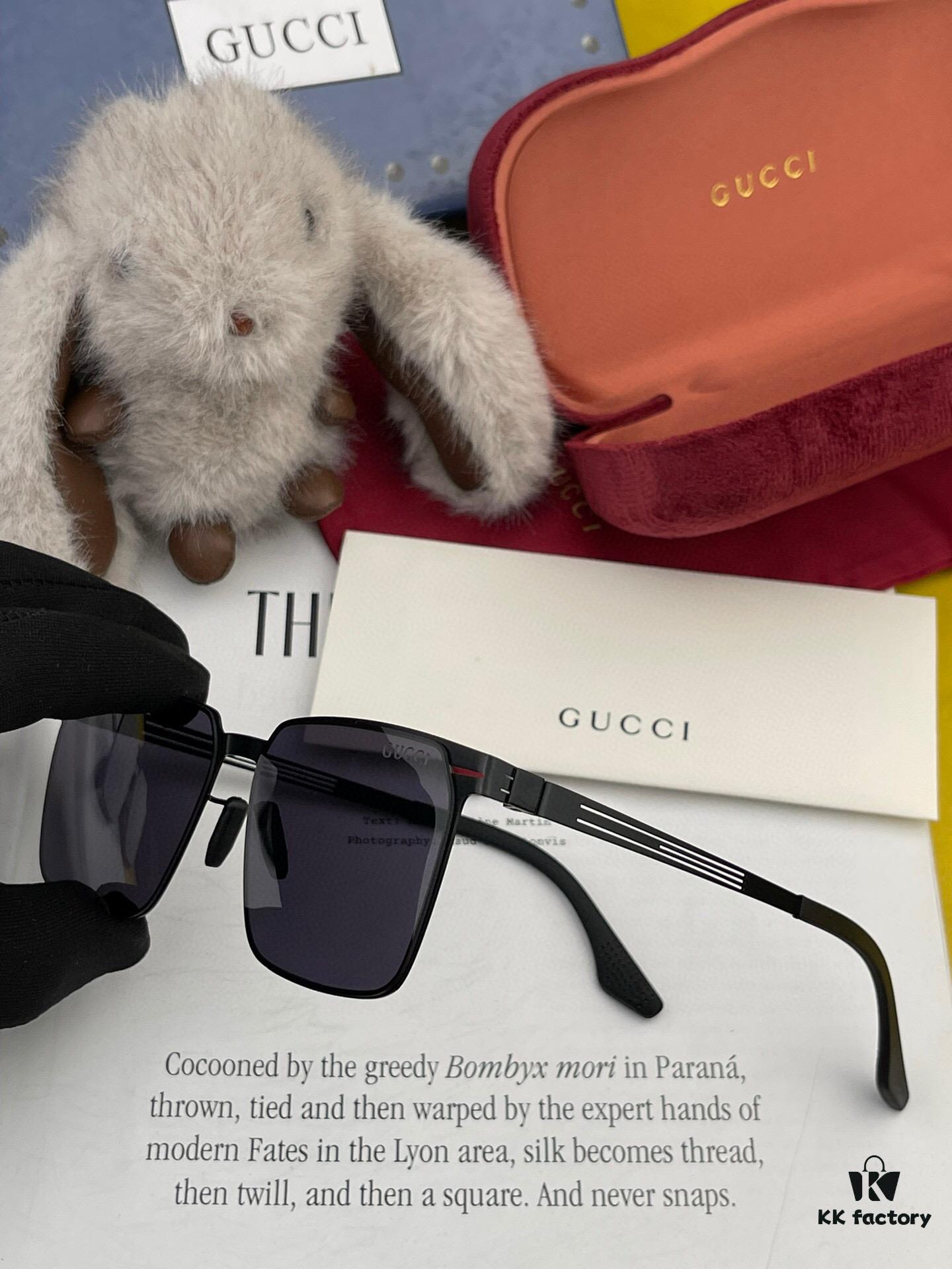 GUCCI 2025 New Unisex Polygonal Sunglasses Model 1862