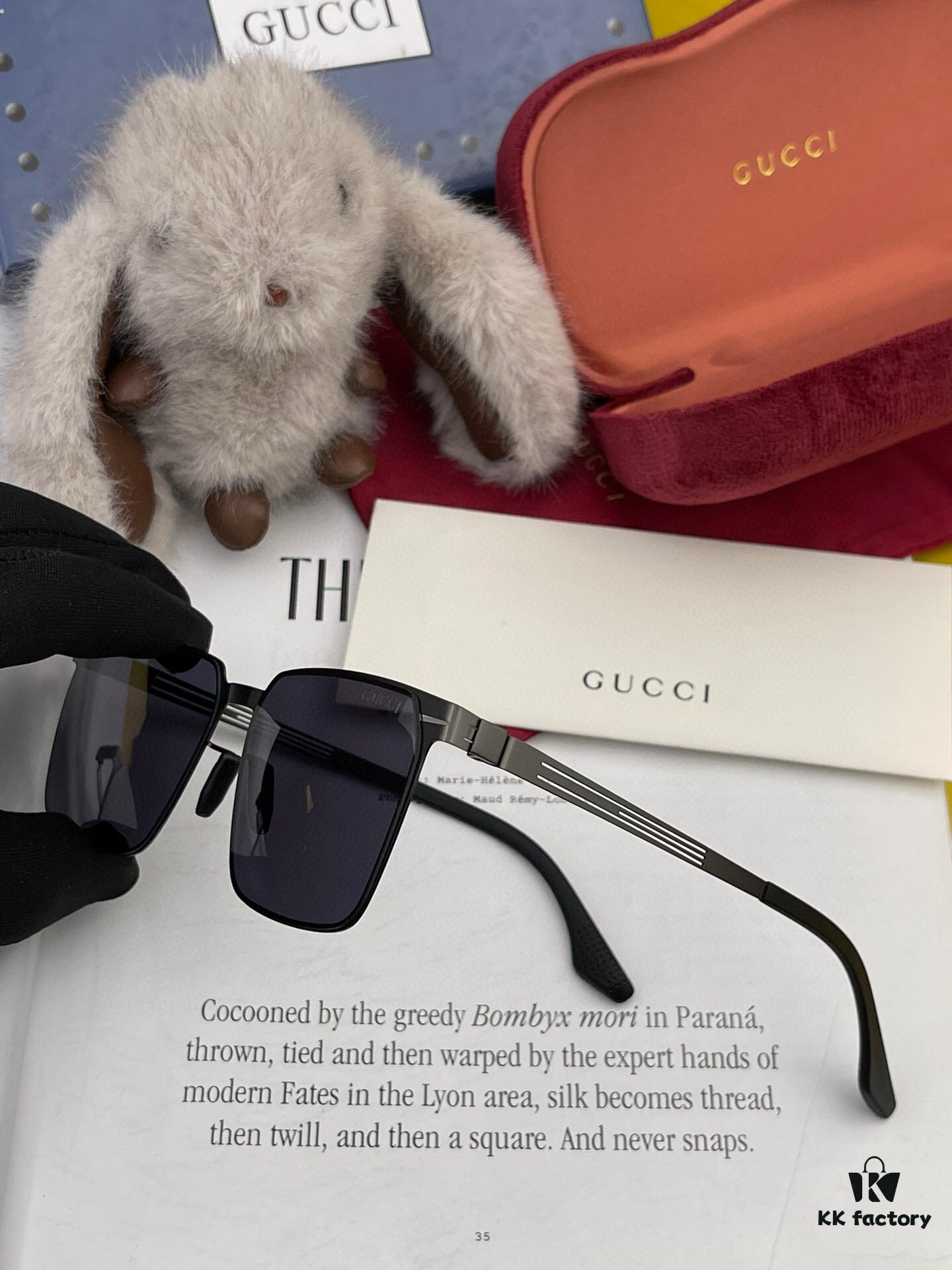 GUCCI 2025 New Unisex Polygonal Sunglasses Model 1862