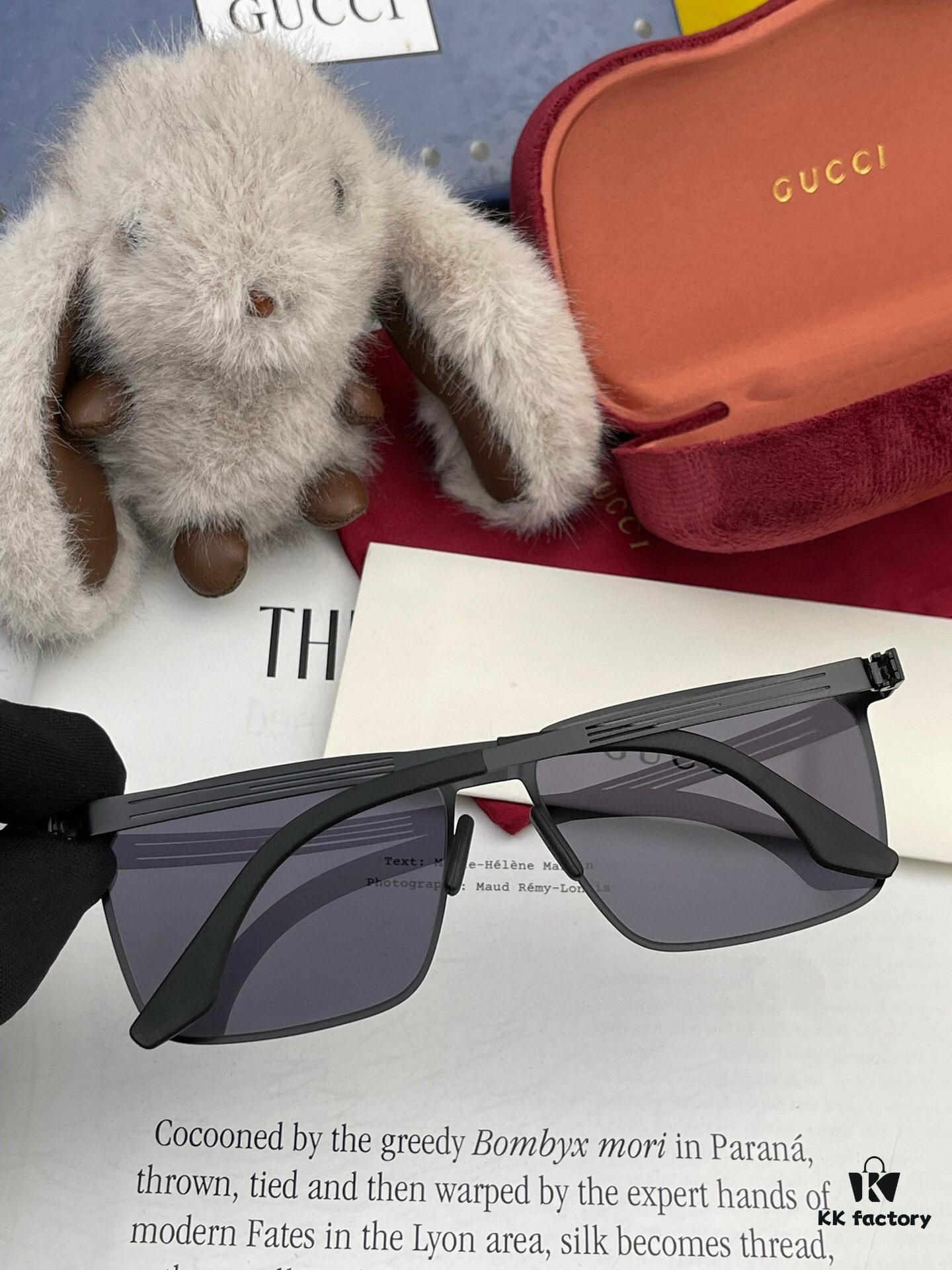 GUCCI 2025 New Unisex Polygonal Sunglasses Model 1862