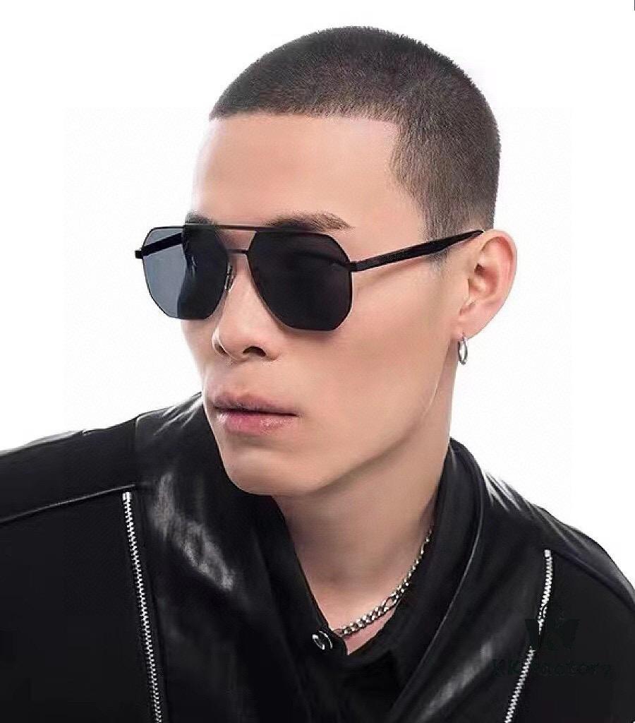 GUCCI 2025 New Unisex Polygonal Sunglasses G7730, Electroplated Finish, Ultra-Light & Durable, HD Nylon Lenses