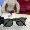 GUCCI 2025 Spring New One-Piece Sunglasses, Oversized Unisex Nylon Frame Shades