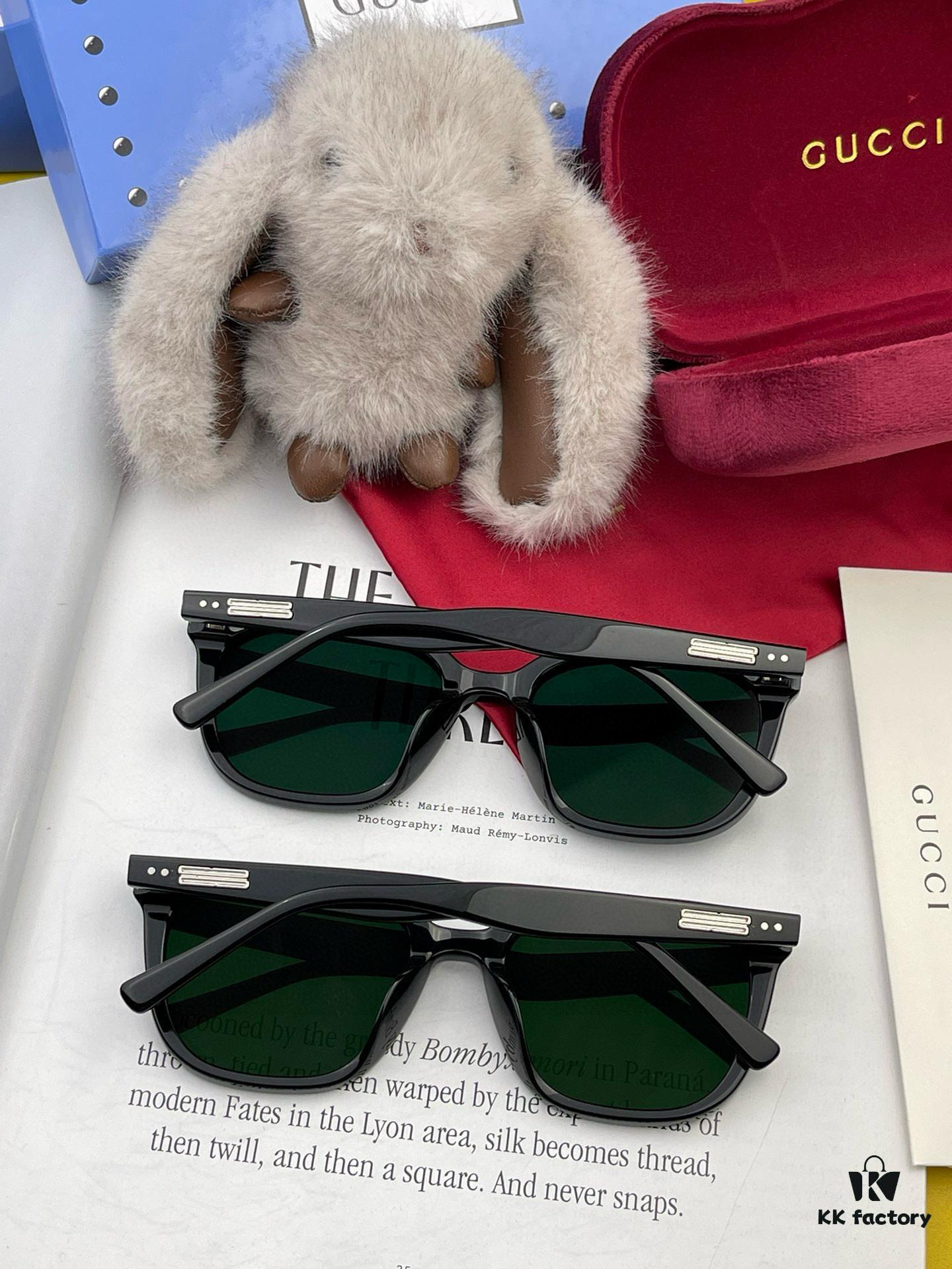 GUCCI 2025 Spring New One-Piece Sunglasses, Small Frame Unisex Sunglasses