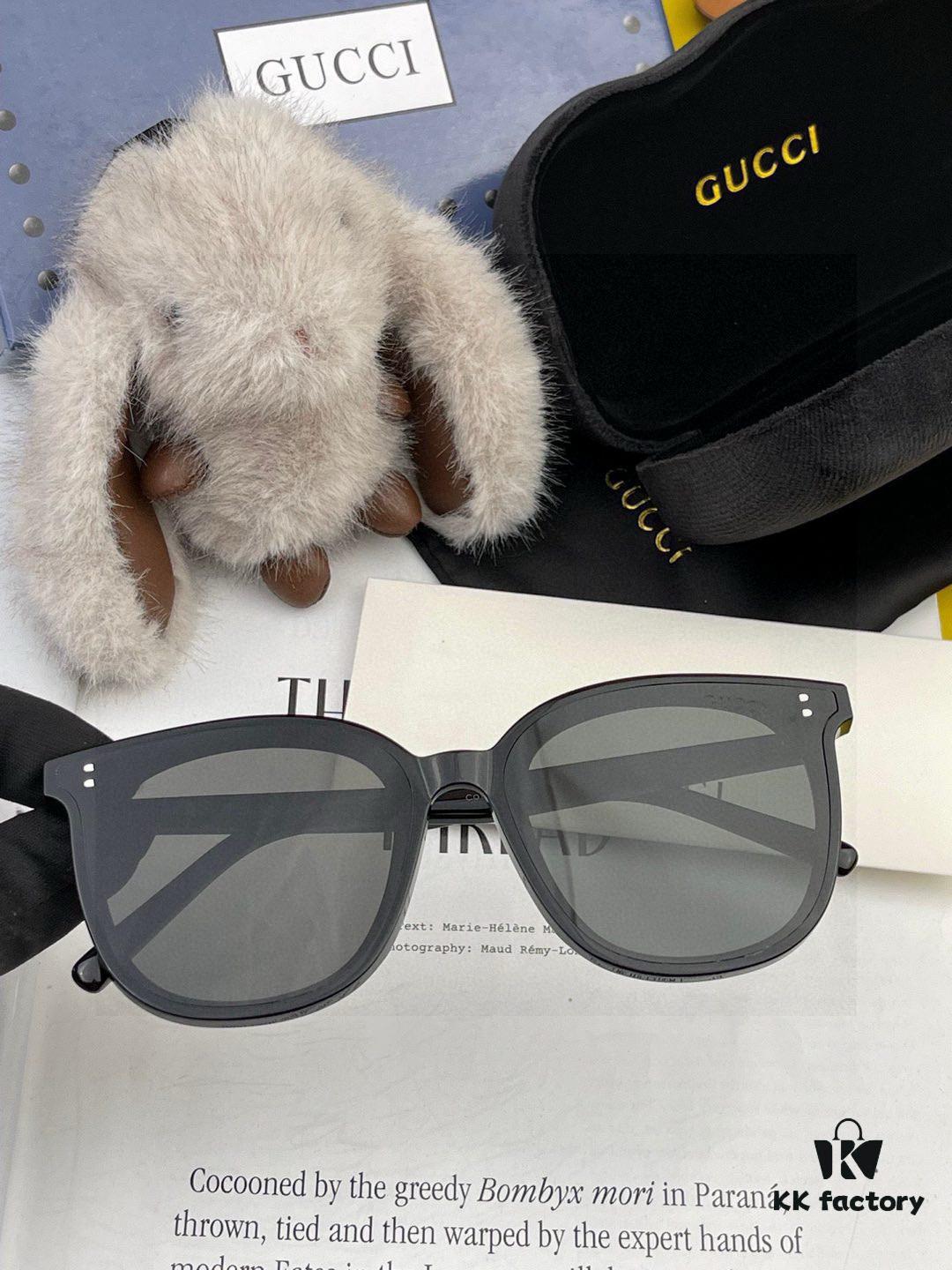 GUCCI 2025 Spring New One-Piece Sunglasses, Oversized Unisex Nylon Sunglasses Model G5603