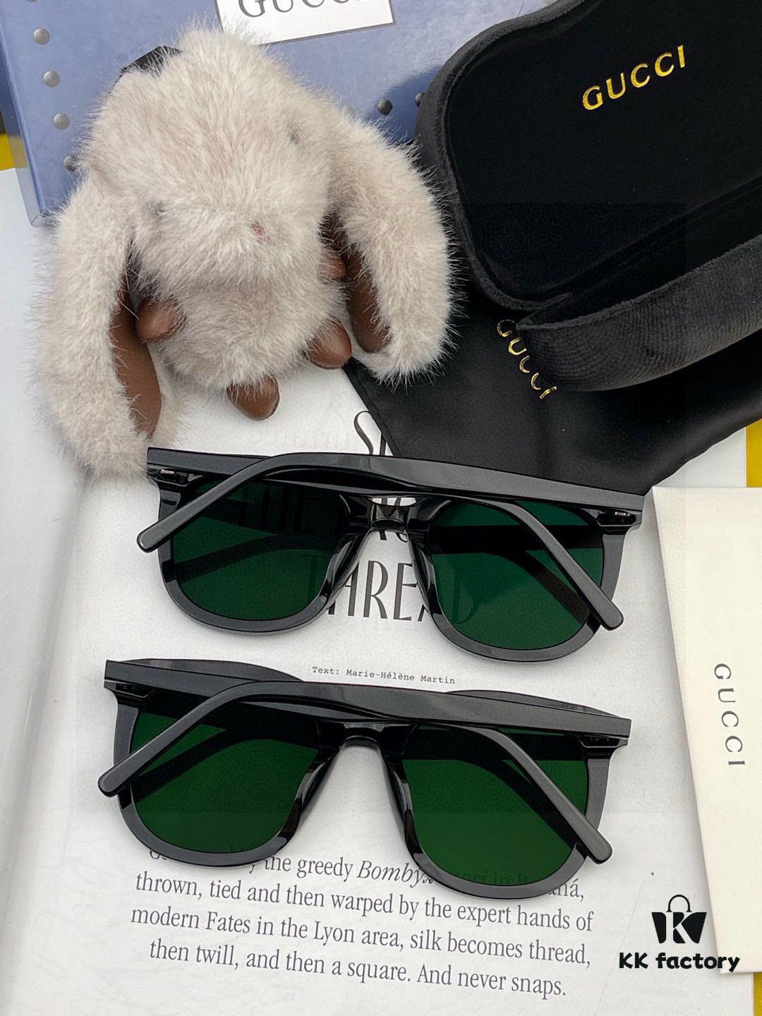 GUCCI 2025 Spring New One-Piece Sunglasses, Oversized Unisex Nylon Sunglasses Model G5603