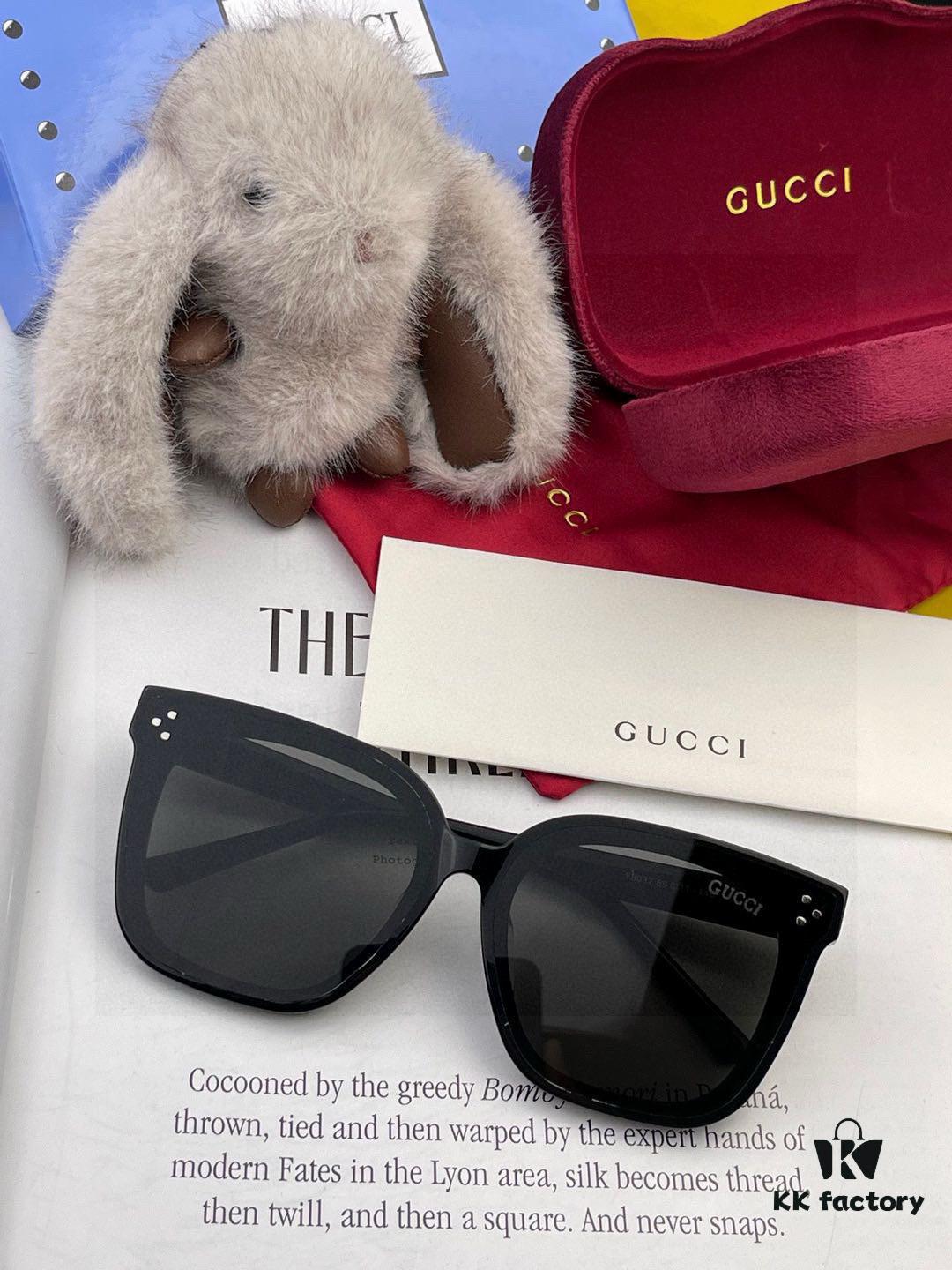 GUCCI 2025 Spring New Unisex Oversized Nylon Sunglasses Model G4803