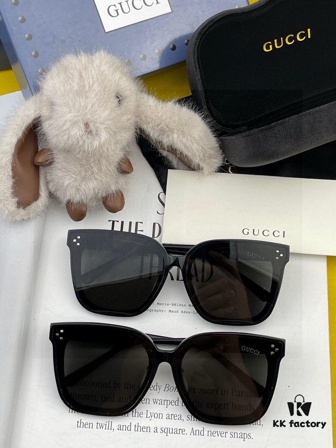 GUCCI 2025 Spring New Unisex Oversized Nylon Sunglasses Model G4803