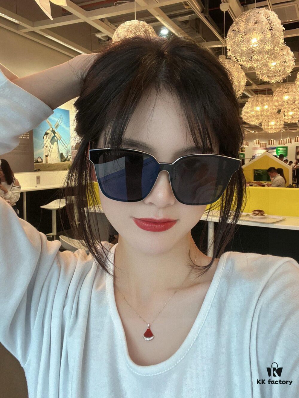 GUCCI 2025 New Spring Unisex Oversized One-Piece Sunglasses G380