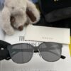 GUCCI 2024 New Spring Launch One-Piece Oversized Nylon Sunglasses Unisex Model G580