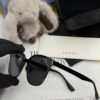 GUCCI 2024 New Spring Launch One-Piece Oversized Nylon Sunglasses Unisex Model G580