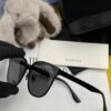 GUCCI 2024 New Spring Launch One-Piece Oversized Nylon Sunglasses Unisex Model G580