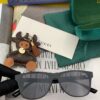 GUCCI 2025 New Spring Launch One-Piece Oversized Sunglasses, Unisex Nylon Frame UV-Protective Shades
