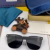 Gucci New Model One-Piece Driving Sunglasses, Must-Have Style for Travel, Popularized by Numerous Celebrities, Unisex Aviator Sunglasses Model: G075