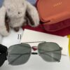 Gucci High-Quality Unisex Sunglasses, Imported Polarized Lenses by Polaroid, Aviator Style, UV Protection, Universal Fit for Driving and Fishing