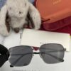 Gucci High-Quality Unisex Sunglasses, Polarized Pilot Style with Imported Polaroid Lenses, UV Protection, Fashionable Oversized Frame for Driving, Fishing, and Outdoor Use, Model: G9862