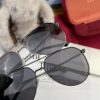 Gucci High-Quality Unisex Sunglasses, Polarized Pilot Frames with Imported Polaroid Lenses, Stylish Oversized Aviator Sunglasses for Driving and Fishing, UV-Protective Korean-Style Slimming Design