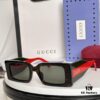 GUCCI GG1860S Sunglasses, 53-22-145, Glossy Black Acetate with Color-Injected Temples Featuring Gucci Logo