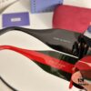 GUCCI GG1860S Sunglasses, 53-22-145, Glossy Black Acetate with Color-Injected Temples Featuring Gucci Logo