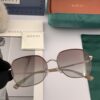 Polarized Series Sunglasses Original GUCCI Influencer Super Hit Blue Classic Luxury Worldwide Fashion Round Frame Sunglasses High-End Quality Luxury Logo Authentic Acetate Material Model: G9250