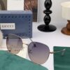 Polarized Series Sunglasses Original GUCCI Influencer Super Hit Blue Classic Luxury Global Trend Fashion Round Frame Sunglasses High-End Quality Luxury Logo Authentic Acetate Material Model: G1241