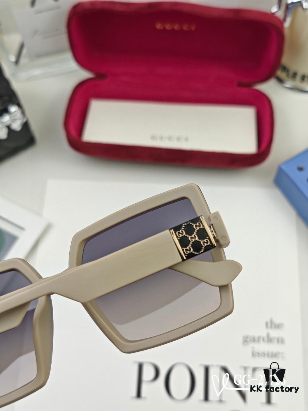 Italian Gucci - GUCCI, Polarized Resin HD Lenses, TR Frame Lightweight and Comfortable to Wear, Size: 57-16-148, New Model GG Sunglasses Reduce Glare, Block Harmful Radiation, Ideal for Travel, Outdoor Use and Driving