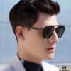 GUCCI Men's Colorful Pilot Polarized Sunglasses