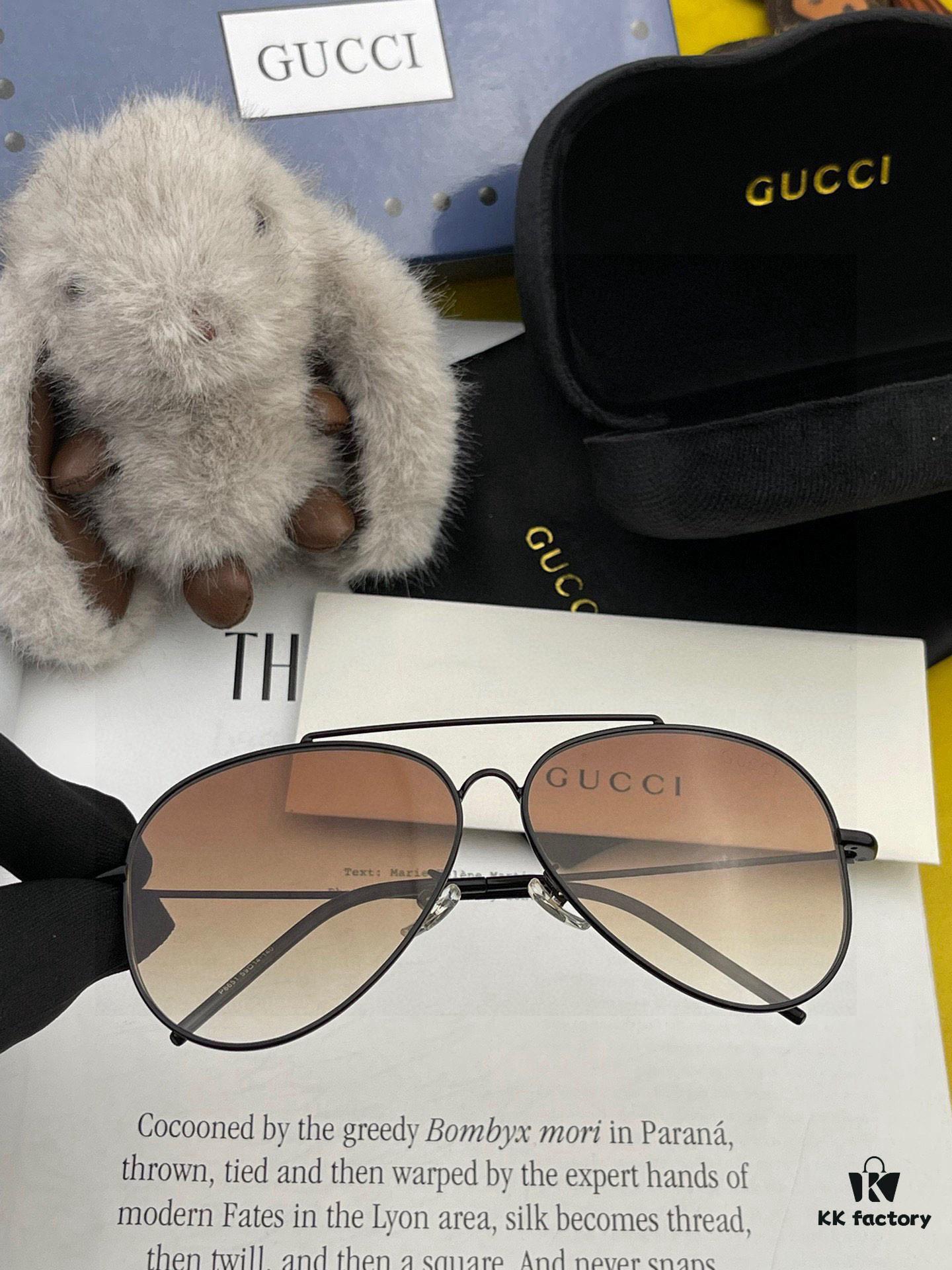GUCCI 2025 New Unisex Polygonal Sunglasses Model 1865