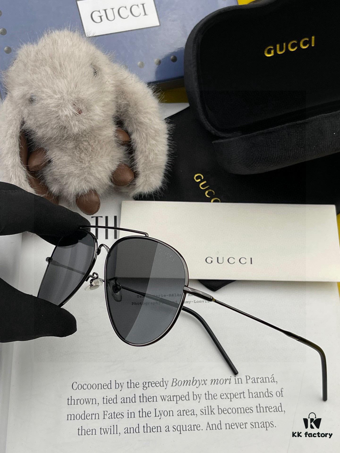 GUCCI 2025 New Unisex Polygonal Sunglasses Model 1865