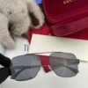 GUCCI 2025 New Unisex Polygonal Sunglasses with IP Plating, Ultra-Lightweight and Highly Elastic, Screw-Free Design, Scratch-Resistant and Unbreakable, High-Definition Nylon Lenses, Premium Craftsmanship, Original Materials, Stylish and Versatile