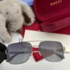 GUCCI 2025 New Unisex Polygonal Sunglasses with IP Plating, Ultra-Lightweight and Highly Elastic, Screw-Free Design, Scratch-Resistant and Unbreakable, High-Definition Nylon Lenses, Premium Craftsmanship, Original Materials, Stylish and Versatile