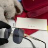 GUCCI 2025 New Unisex Polygonal Sunglasses with IP Plating, Ultra-Lightweight and Highly Elastic, Screw-Free Design, Scratch-Resistant and Unbreakable, High-Definition Nylon Lenses, Premium Craftsmanship, Original Materials, Stylish and Versatile