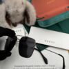 Gucci High-Quality Unisex Sunglasses, Polarized Imported Polylite Lenses, Aviator Style, UV Protection, Universal Fit for Driving and Fishing