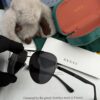 Gucci High-Quality Unisex Sunglasses, Polarized Imported Polylite Lenses, Aviator Style, UV Protection, Slimming Design for Driving and Fishing