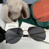 Gucci High-Quality Unisex Sunglasses with Imported Polarized Lenses, Stylish Oversized Pilot Shades for Men, UV Protection, Perfect for Driving and Fishing