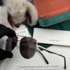 Gucci High-Quality Unisex Sunglasses, Imported Polarized Lenses by Polaroid, Aviator Style, UV Protection, Suitable for Driving and Fishing, Slimming and Versatile Design