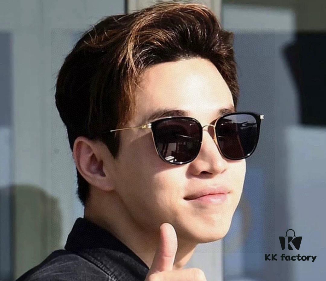 Gucci High-Quality Unisex Sunglasses, Polarized Imported Polaroid Lenses, Aviator Style, UV Protection, Universal Fit for Driving and Fishing, Korean Fashion Design, Model: G6238